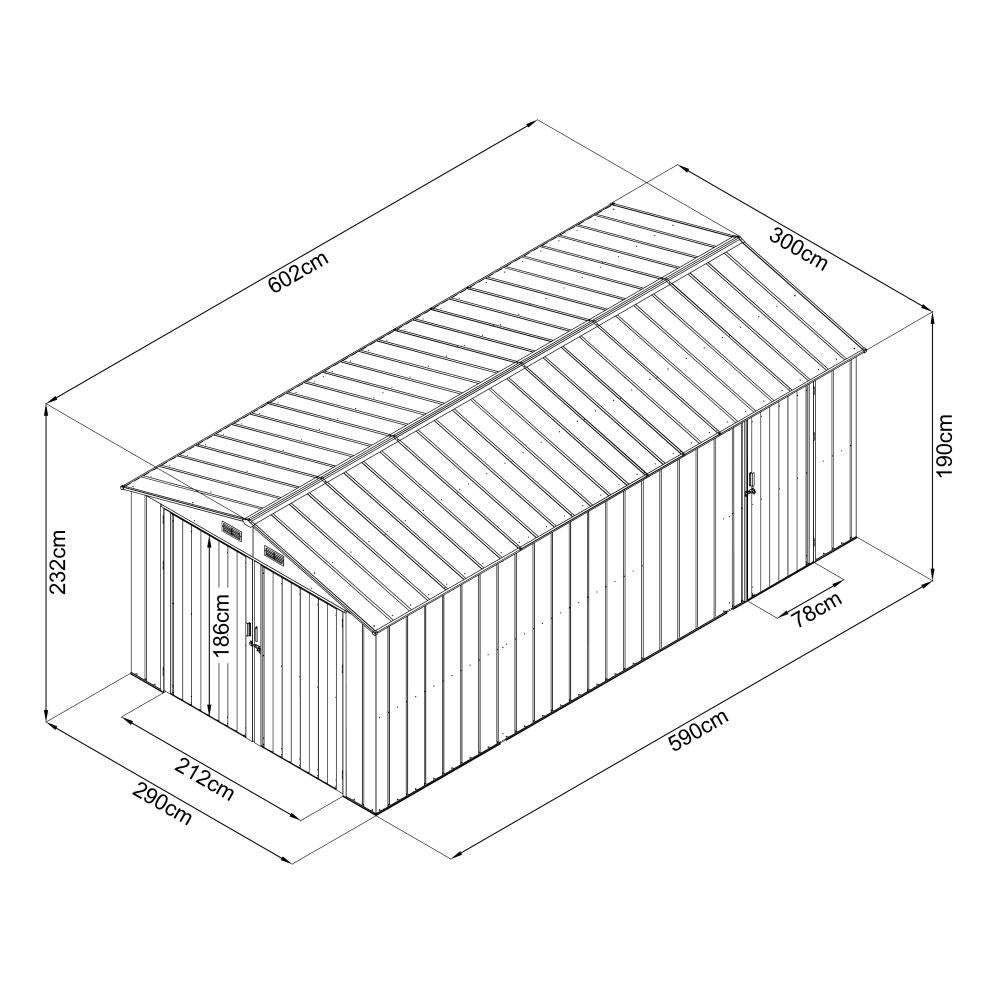 18m² KertiBox Garázs