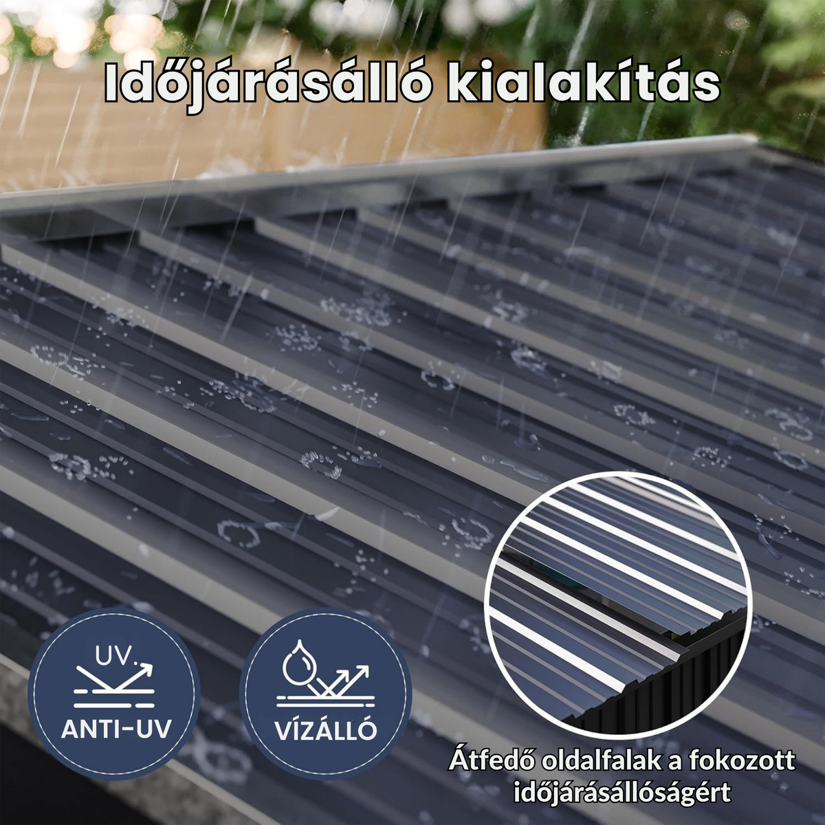 1.4 m² KertiBox Tároló