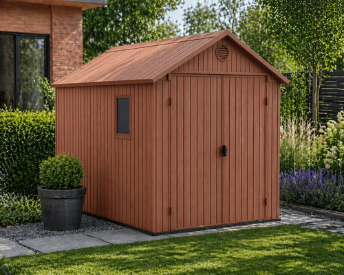 4,6m² Darwin 6x8 Műanyag kerti tároló