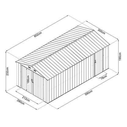 18m² KertiBox Garázs