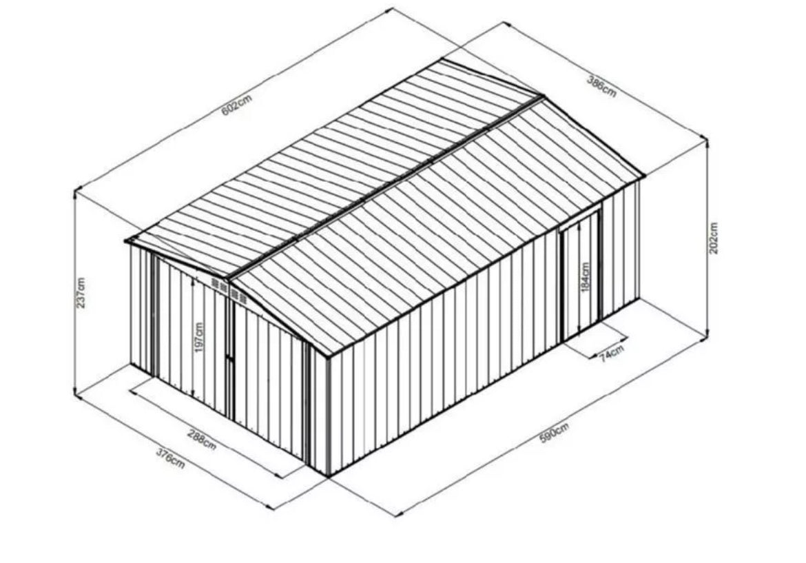 23m² KertiBox Garázs