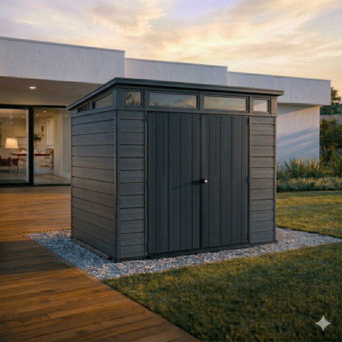 4,7m² Cortina 7x7 Műanyag kerti tároló